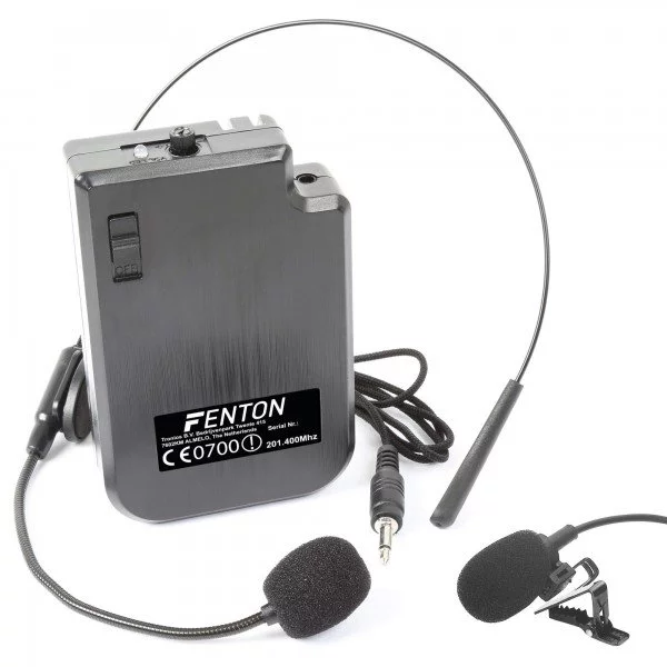 Fenton headset 201. 400mhz voor draadloze microfoon systemen