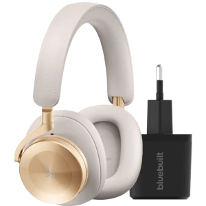 Bang & Olufsen Beoplay H95 Goud + BlueBuilt Quick Charge Oplader met Usb A Poort 18W Zwart