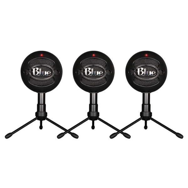 Blue snowball black ice 3 pack