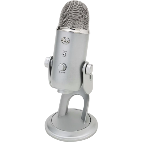 Blue yeti silver