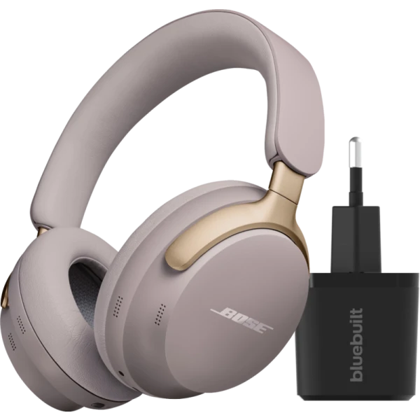 Je haalt met deze bundel een koptelefoon in huis die je direct aan het stopcontact oplaadt. Met bose immersive audio geniet je bij elke streamingdienst van ruimtelijk geluid. Dankzij noise cancelling sluit je je af van je omgeving. De hoofdtelefoon is niet waterbestendig.