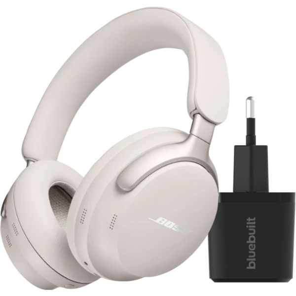 Je haalt met deze bundel een koptelefoon in huis die je direct aan het stopcontact oplaadt. Met bose immersive audio geniet je bij elke streamingdienst van ruimtelijk geluid. Dankzij noise cancelling sluit je je af van je omgeving. De hoofdtelefoon is niet waterbestendig.