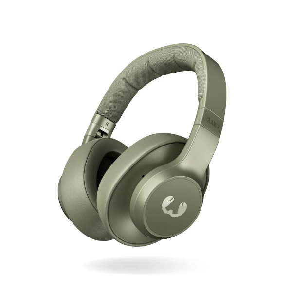 Fresh &apos;n rebel clam2 bluetooth over-ear hoofdtelefoon groen