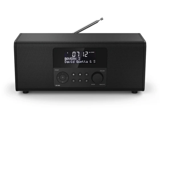 Hama dr1400 dab radio zwart