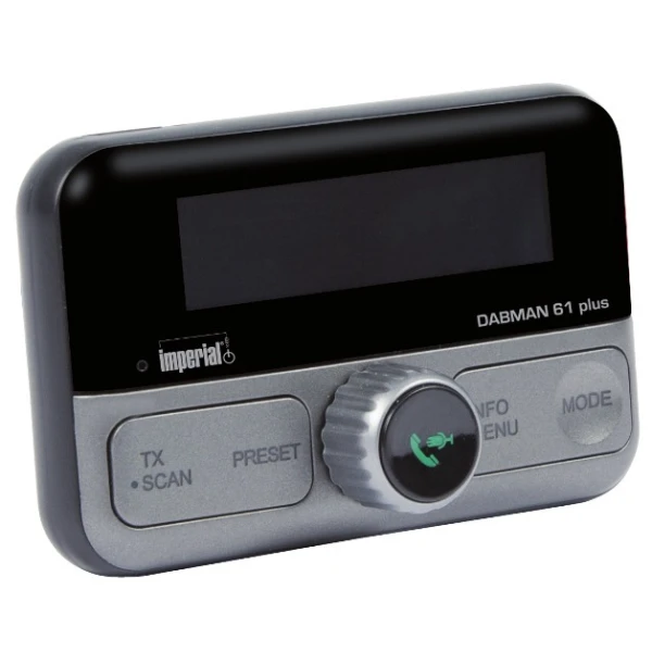 Imperial dabman 61 plus dab radio zwart