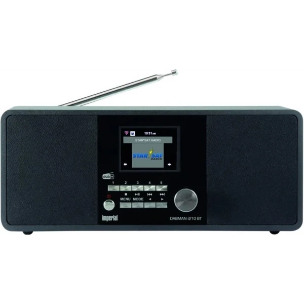 Imperial dabman i210 bt hybride radio zwart