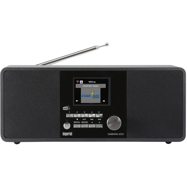 Imperial dabman i220 bt hybride radio zwart