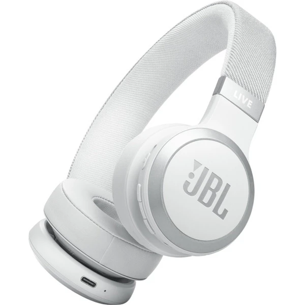 Jbl live 670nc bluetooth on-ear hoofdtelefoon wit