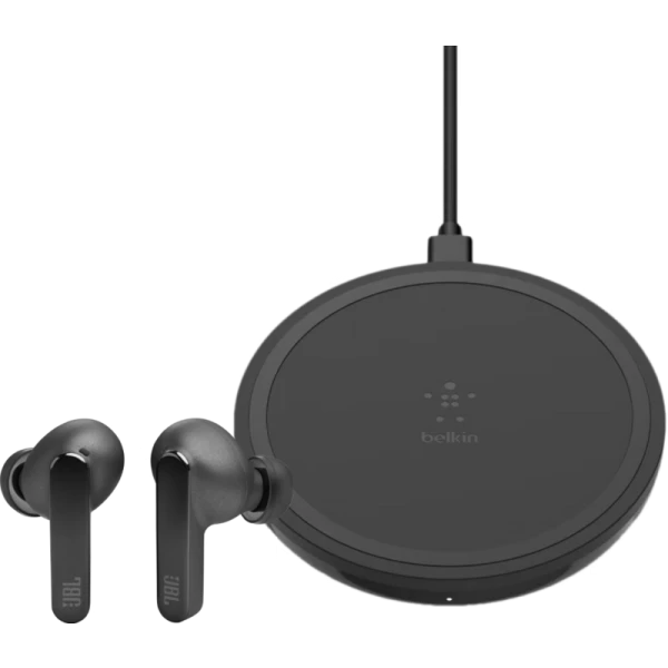 Laad je oordopjes gemakkelijk op zonder kabels op de meegeleverde draadloze oplader. Actieve noise cancelling dempt storende omgevingsgeluiden en ruis. Met de jbl headphones app personaliseer je de geluidsweergave via een equalizer. De oordopjes zijn waterbestendig en niet waterdicht