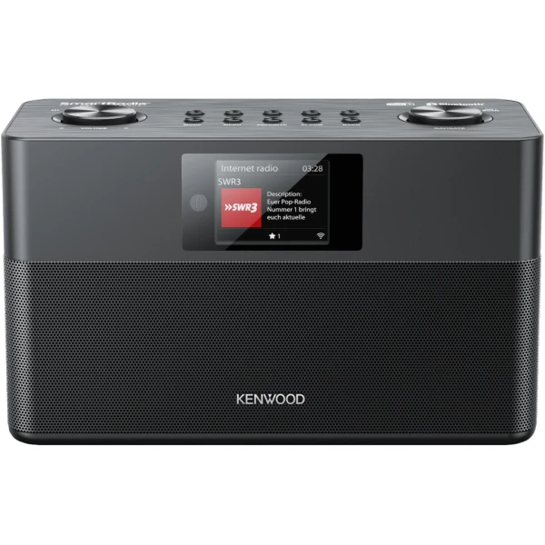 Kenwood cr-st100 hybride radio zwart