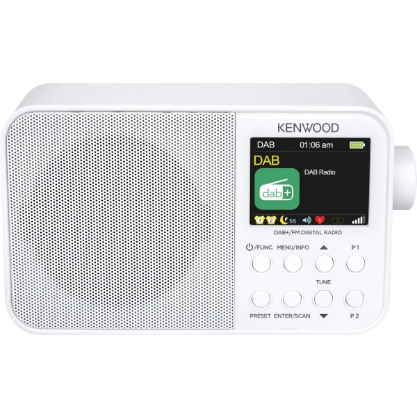 Kenwood crm30dab dab radio wit