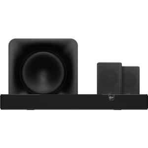 Klipsch Flexus Core 100 Zwart + Subwoofer + Achterspeakers