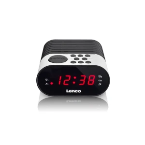 Lenco CR-07 Wekker radio Wit