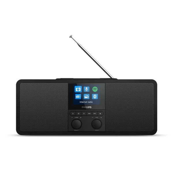 Philips tar8805/10 hybride radio zwart