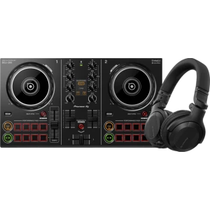 Pioneer DJ DDJ-200 + HCJ-CUE1BT Zwart