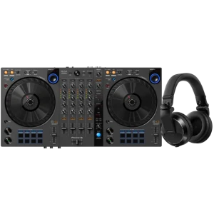 Pioneer DJ DDJ-FLX6 + Pioneer DJ HDJ-X7 Zwart