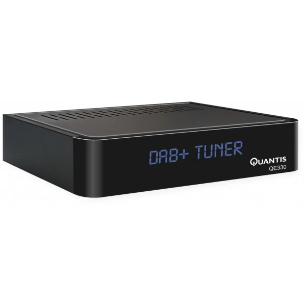 Quantis qe330 dab+ radiotuner tuner zwart