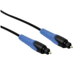 Scanpart Toslink optical audio kabel 1,5m Zwart Optische kabel