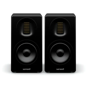 Sonoro Orchestra Slim per paar Boekenplank speaker Zwart