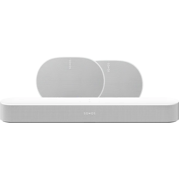 Sonos Beam Gen2 Wit 2x Era 300 Wit