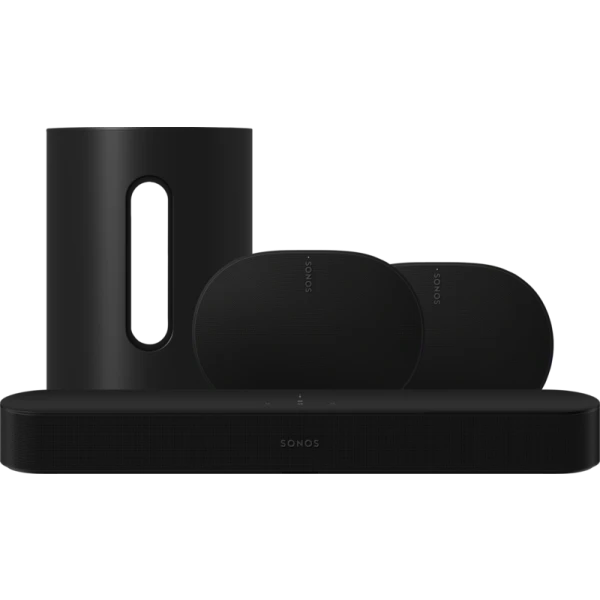 Sonos beam gen2 zwart 2x era 300 zwart sub mini zwart