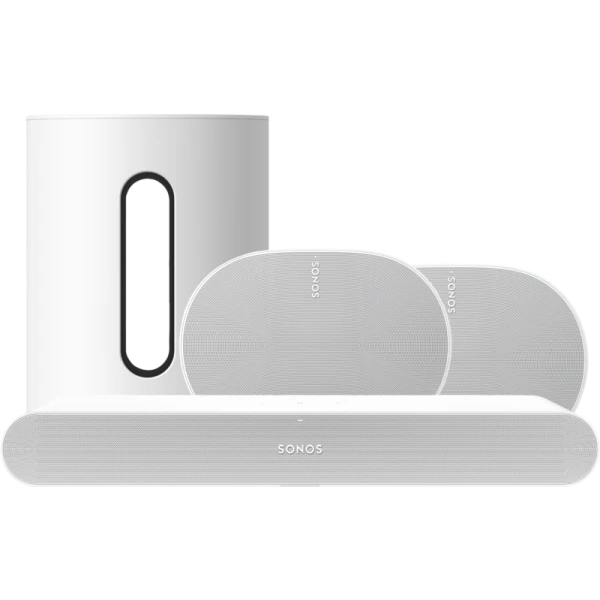 Sonos Ray Wit 2x Era 300 Wit Sub Mini Wit