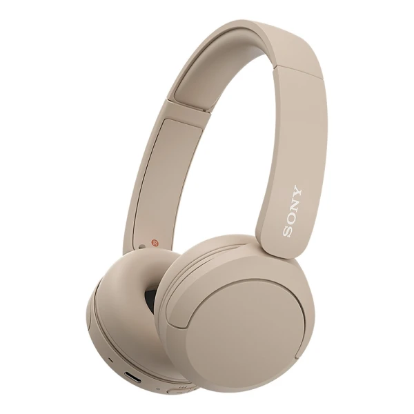 Sony wh-ch520 bluetooth on-ear hoofdtelefoon beige