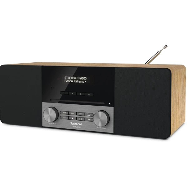 TechniSat Digitradio 3 DAB radio Bruin