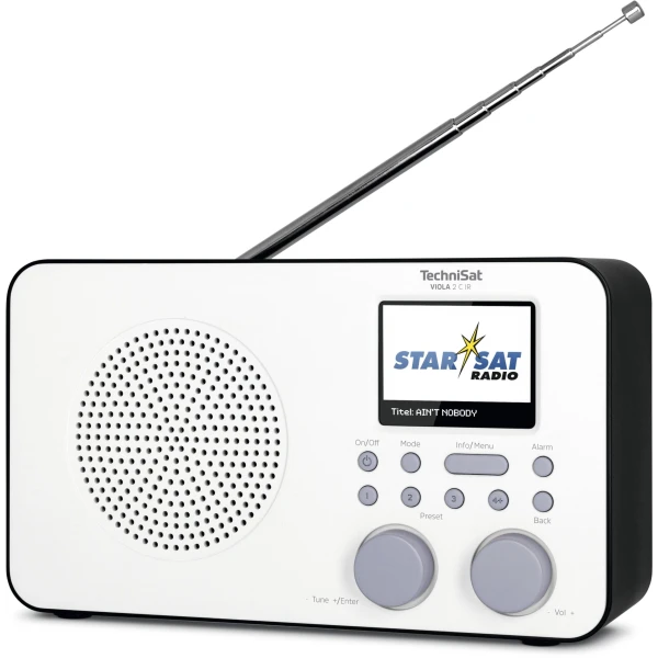 Technisat viola 2c ir hybride radio zwart