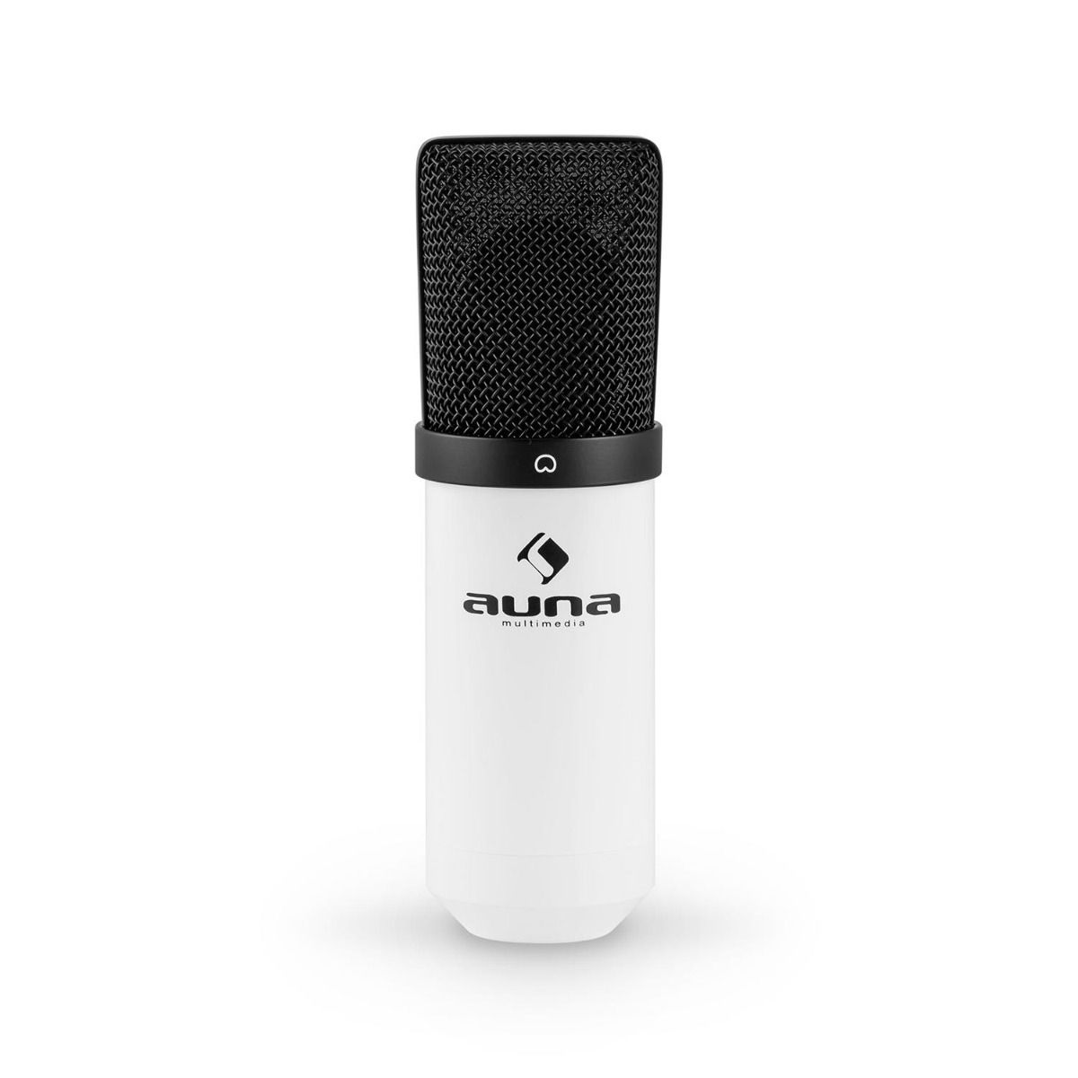 Auna mic 900wh witte usb studio condensator microfoon met shockmount 6