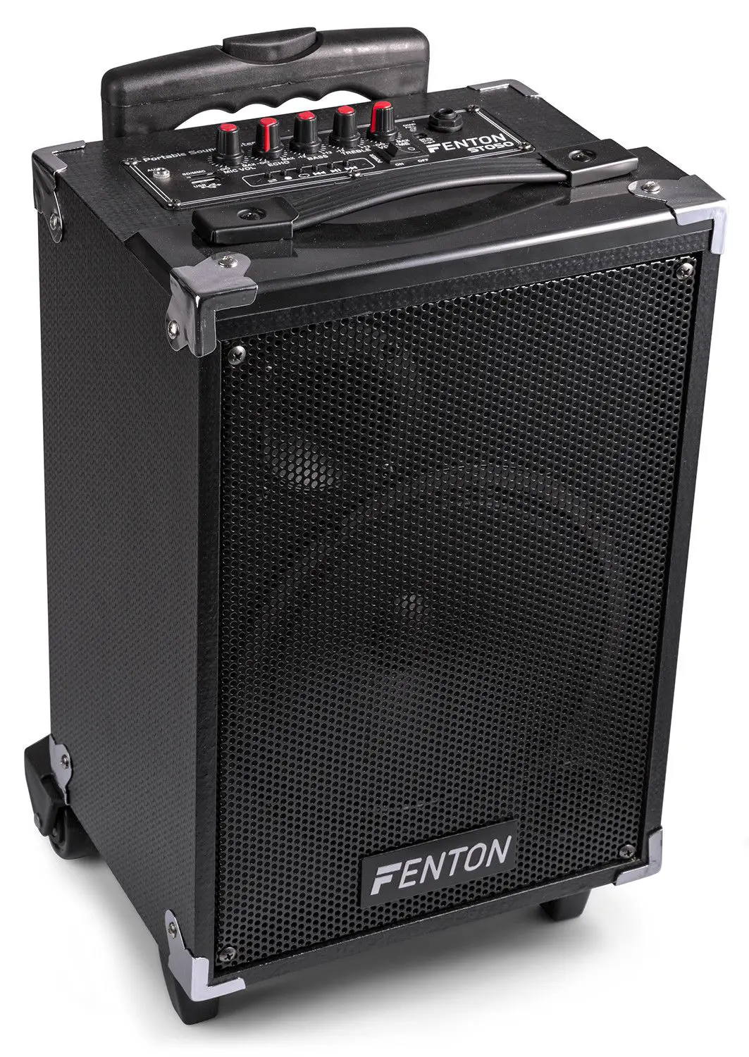 Fenton st050 mobiele geluidsinstallatie met bluetooth en draadloze vhf 2
