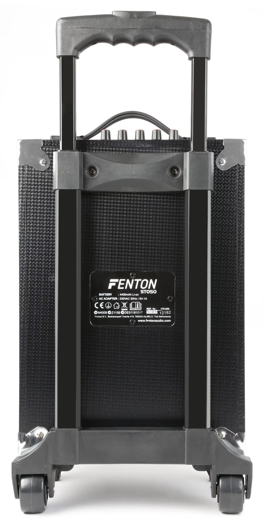 Fenton st050 mobiele geluidsinstallatie met bluetooth en draadloze vhf 5