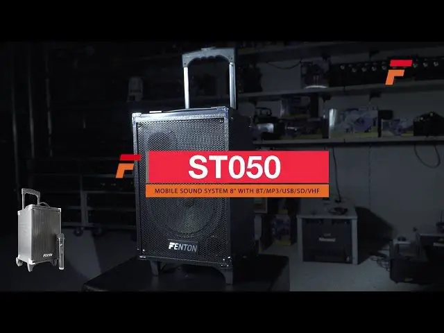 Fenton ST050 Mobiele geluidsinstallatie met Bluetooth en draadloze VHF