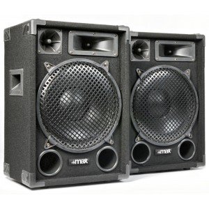 MAX MAX12 1400W Disco Speakerset 12"