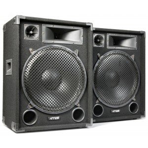 MAX MAX15 2000W Disco Speakerset 15"