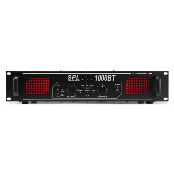 Skytec spl1000bt 2x 500w versterker met bluetooth 4