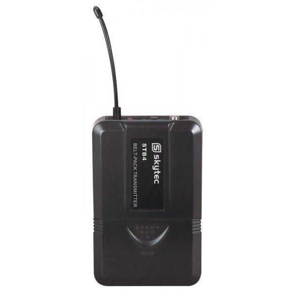 Skytec twee kanaals draadloze uhf microfoon headset combinatie 4