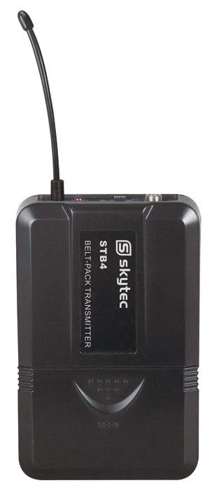 Skytec twee kanaals draadloze uhf microfoon headset combinatie 4