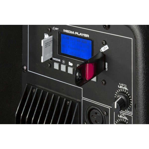 Vonyx ap1200abt actieve 600w 12 speaker met mp3 en bluetooth 2