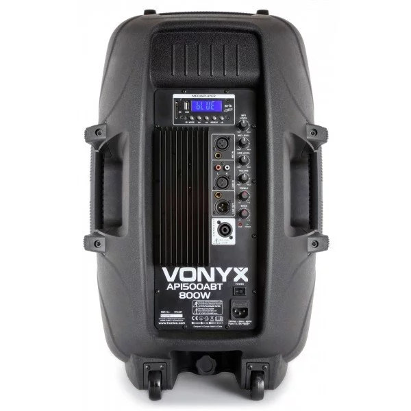 Vonyx ap1500 actieve bluetooth mp3 speakerset met standaards 6