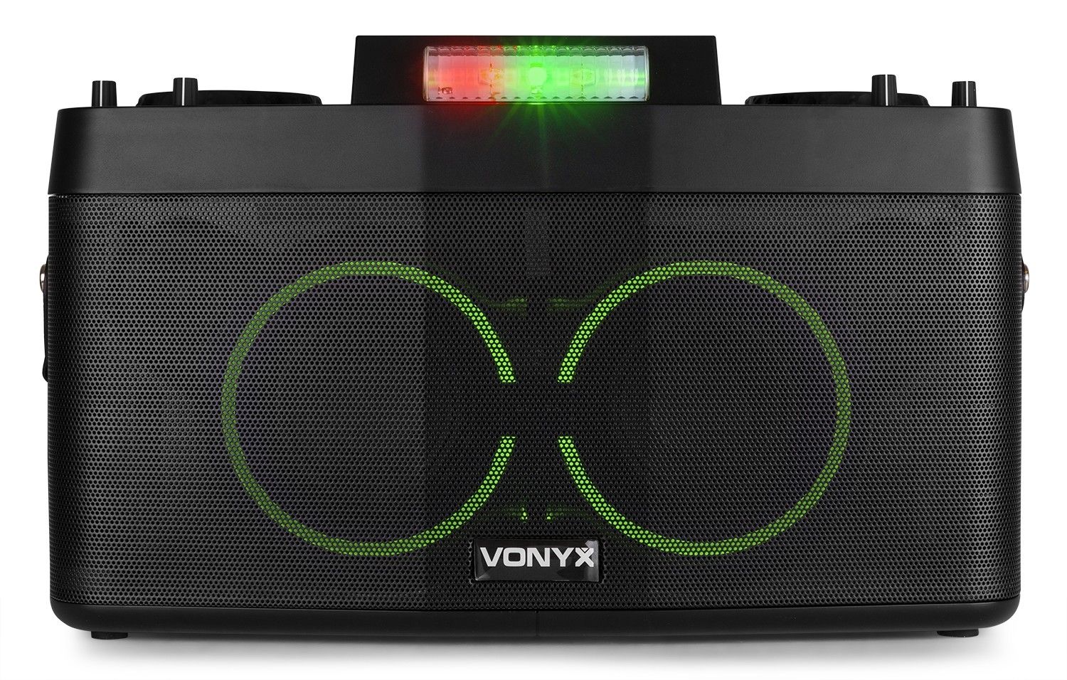 Vonyx cdp800 draagbaar dj station met dual bluetooth en mp3 speler 8