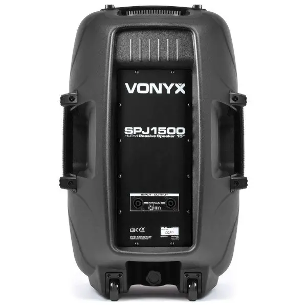 Vonyx spj1500 complete geluidsset 1200w incl. Standaards 4
