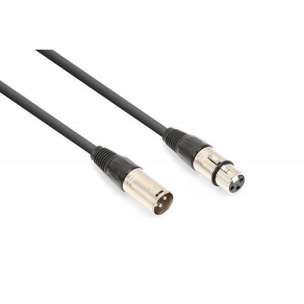Vonyx xlr kabel (m/v) voor xlr audio verbindingen - 12 meter