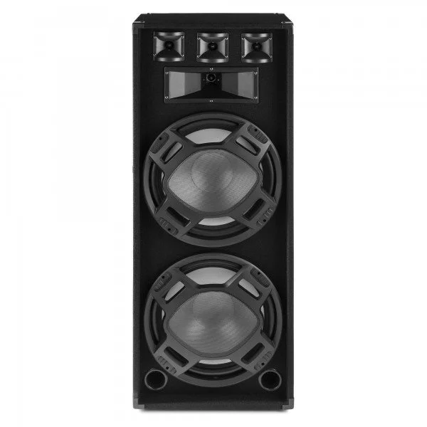 Fenton bs215 disco speaker 2x 15 met ledaposs 1000w 2