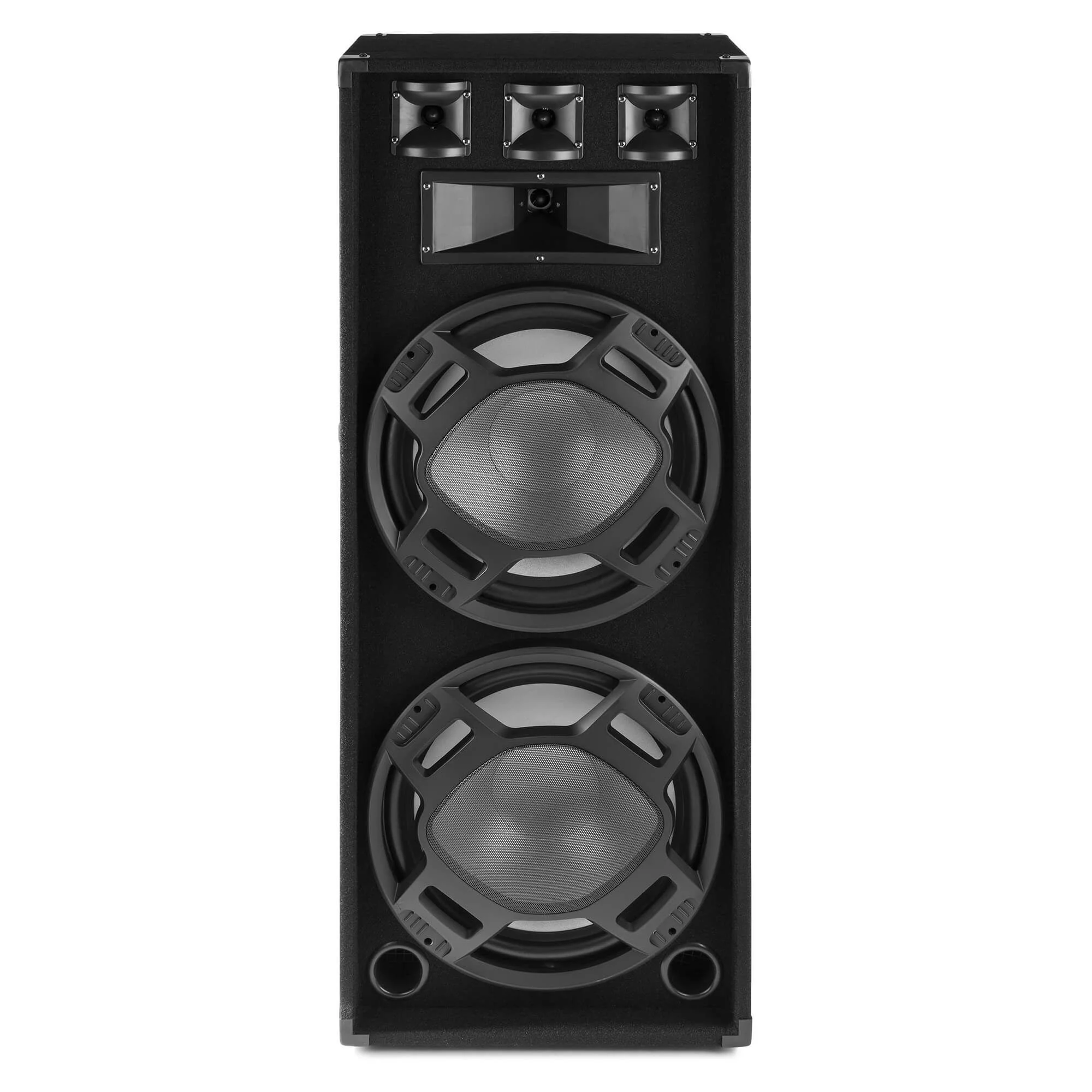 Fenton bs215 disco speaker 2x 15 met ledaposs 1000w 2
