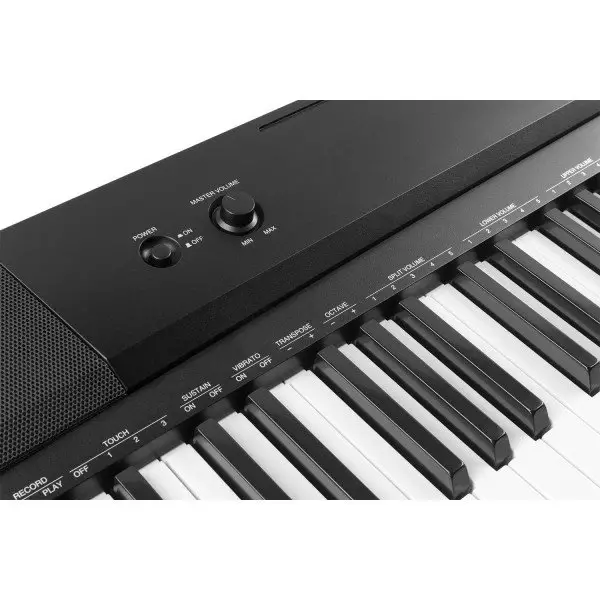 Max kb6 digitale piano met 88 aanslaggevoelige toetsen en 7