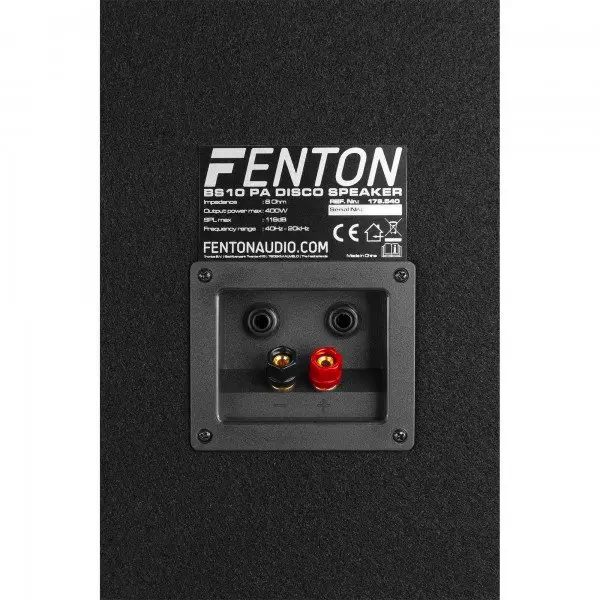 Fenton bs10 speakerset 800w met led disco verlichting 7