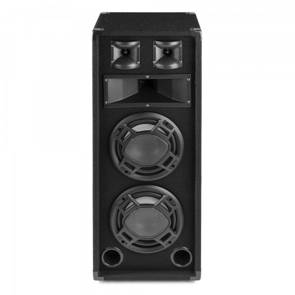 Fenton bs208 disco speaker 2x 8 met ledaposs 600w 3