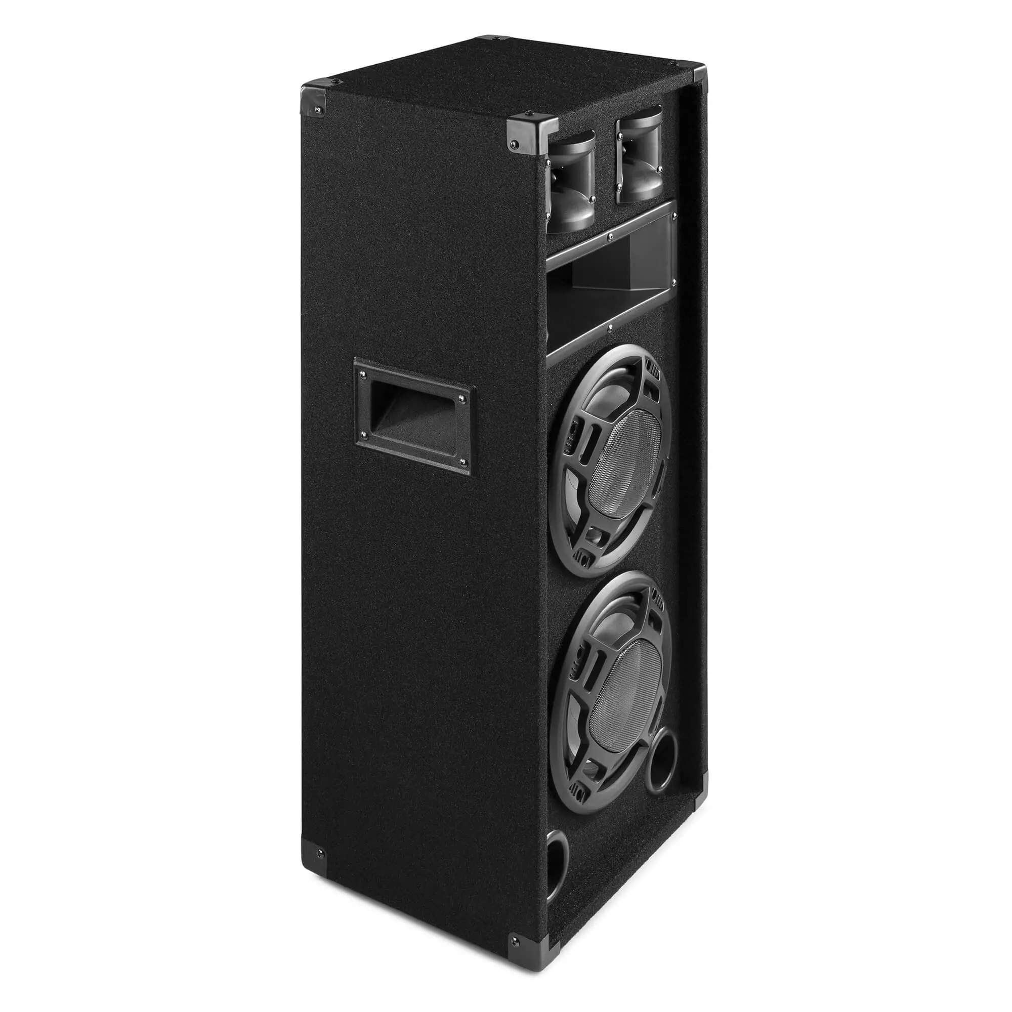 Fenton bs208 disco speaker 2x 8 met ledaposs 600w 4