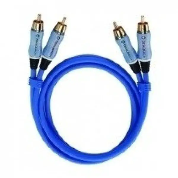 0 m mini jack kabel blauw